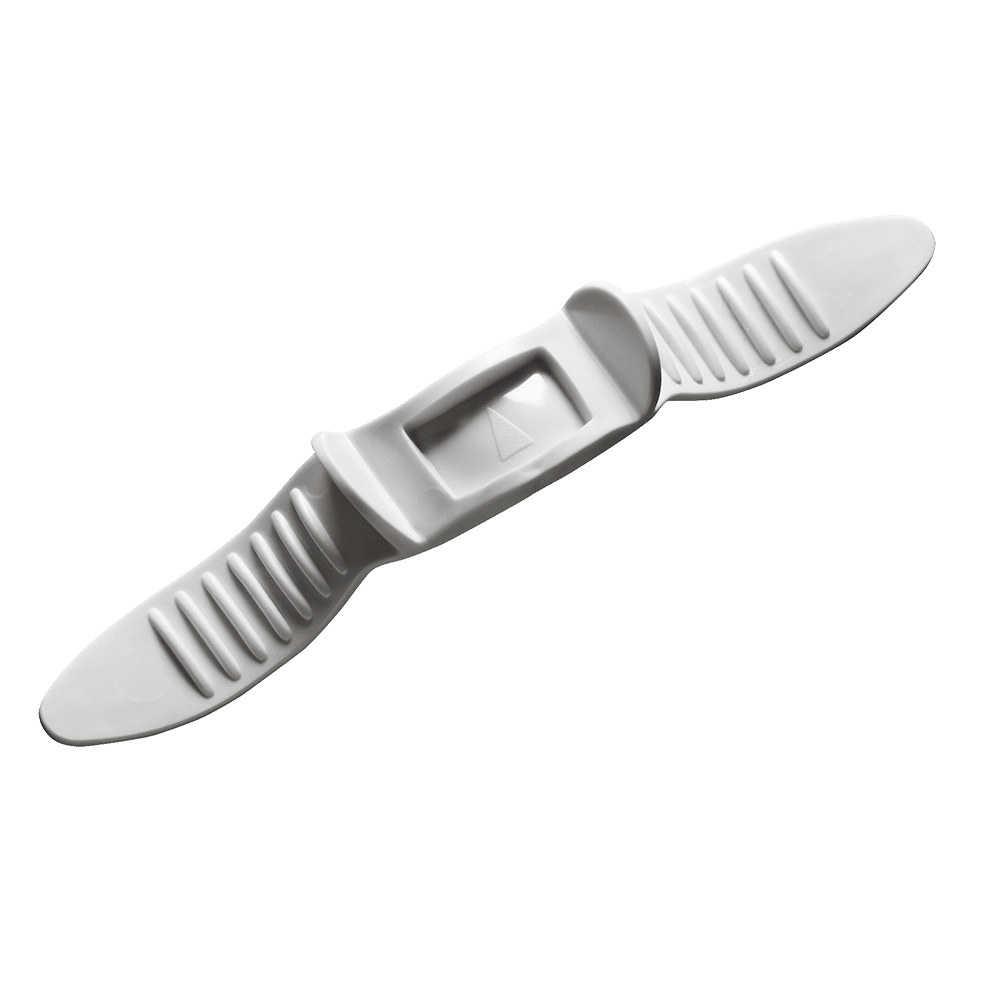 Cinturino in gomma bianco