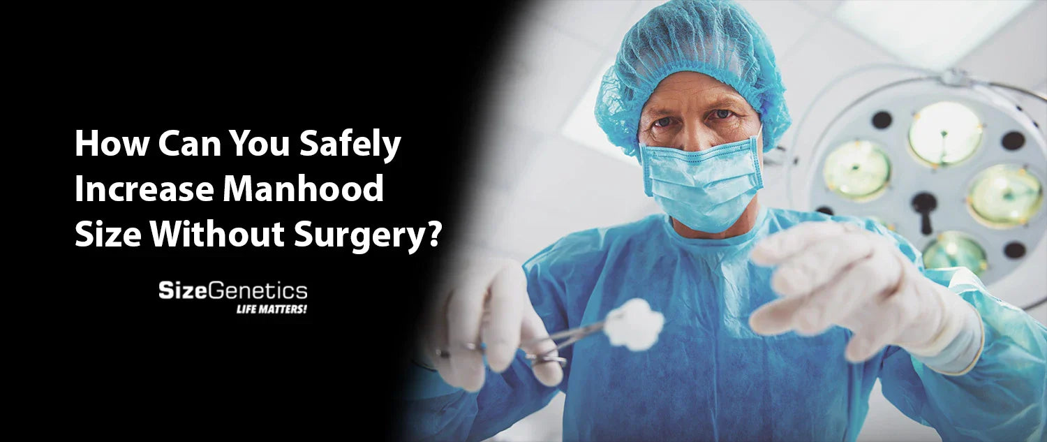 How Can You Safely Increase Manhood Size Without Surgery?