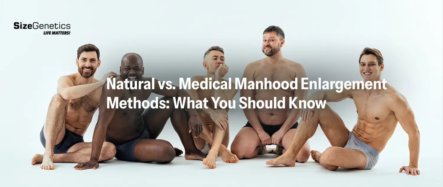 Natural vs. Medical Manhood Enlargement Methods: What You Should Know