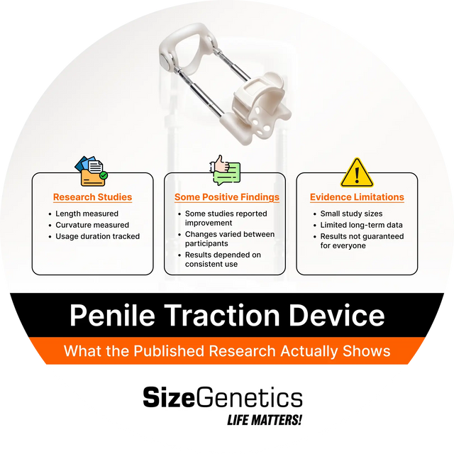 Penile Traction Device Studies & Clinical Evidence: What the Published Research Actually Shows