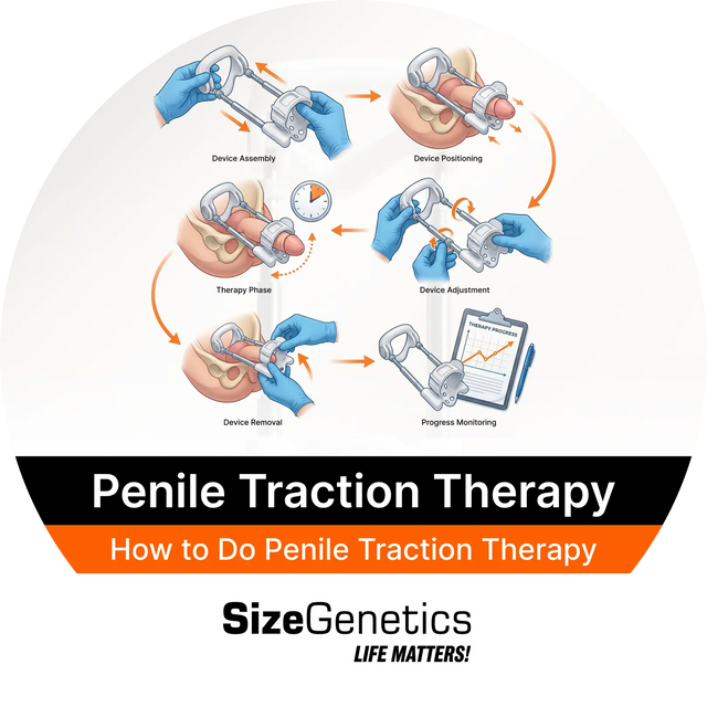 Cómo hacer la terapia de tracción del pene