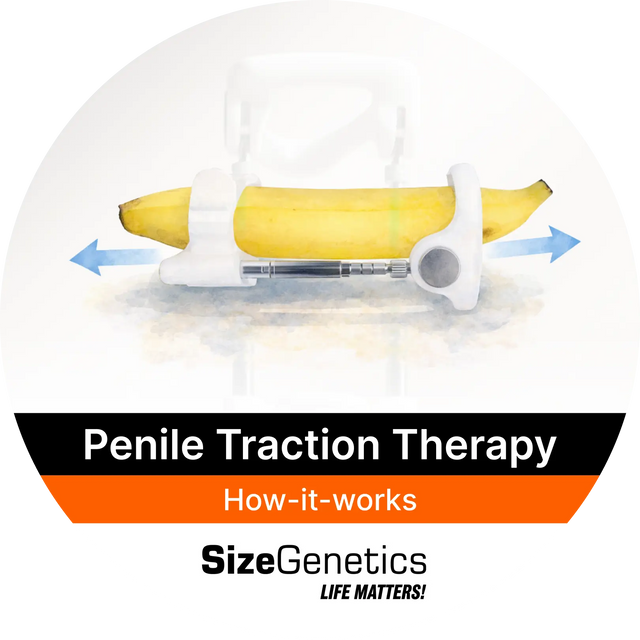 Cómo funciona la terapia de tracción peneana (mecanotransducción) | SizeGenetics